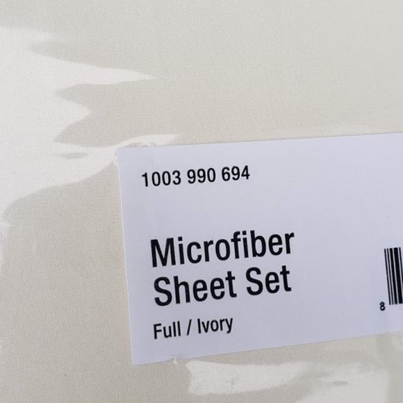 NEW Soft microfiber 4 piece Full size sheet set - Picture 3 of 4